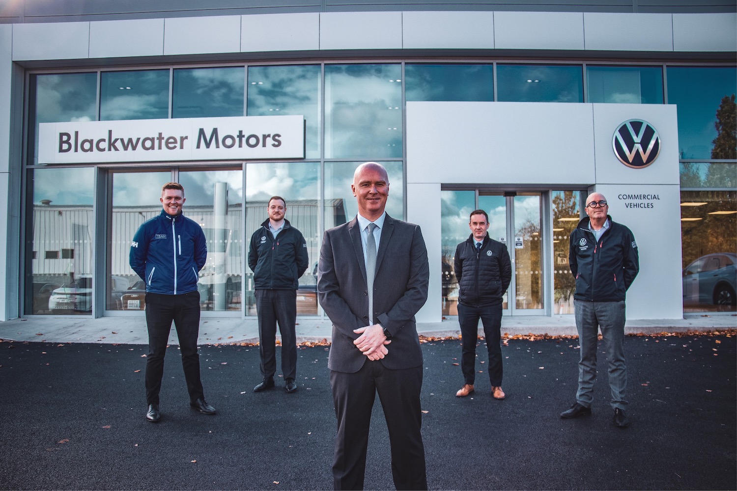 Van News | Blackwater Motors opens new VW vans showroom | CompleteVan.ie