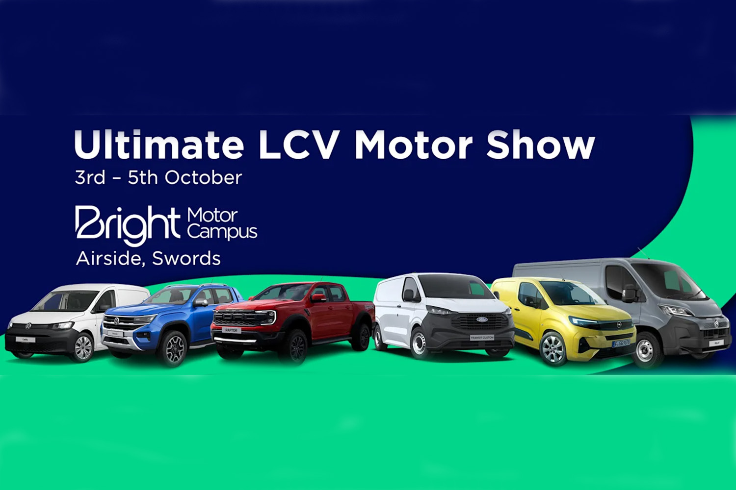 Van Reviews | Bright Motor Group sets up CV motor show | CompleteVan.ie