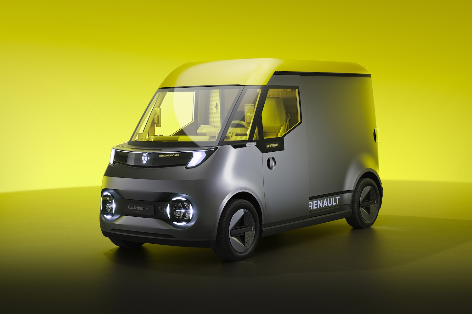 Van News | Renault Estafette concept previews electric urban delivery van | CompleteVan.ie