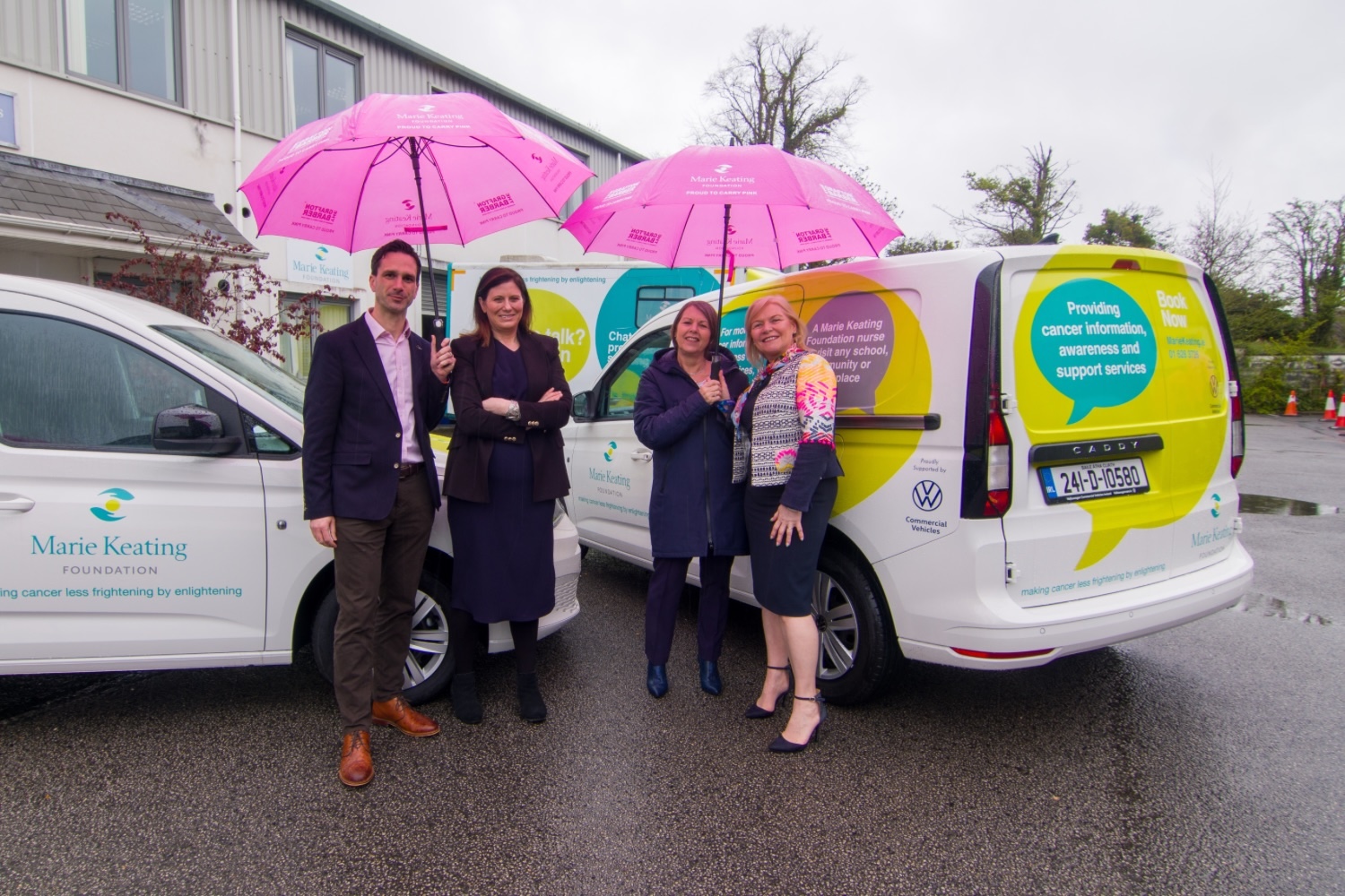 Van News | Volkswagen Ireland and Marie Keating mark ten years of support | CompleteVan.ie